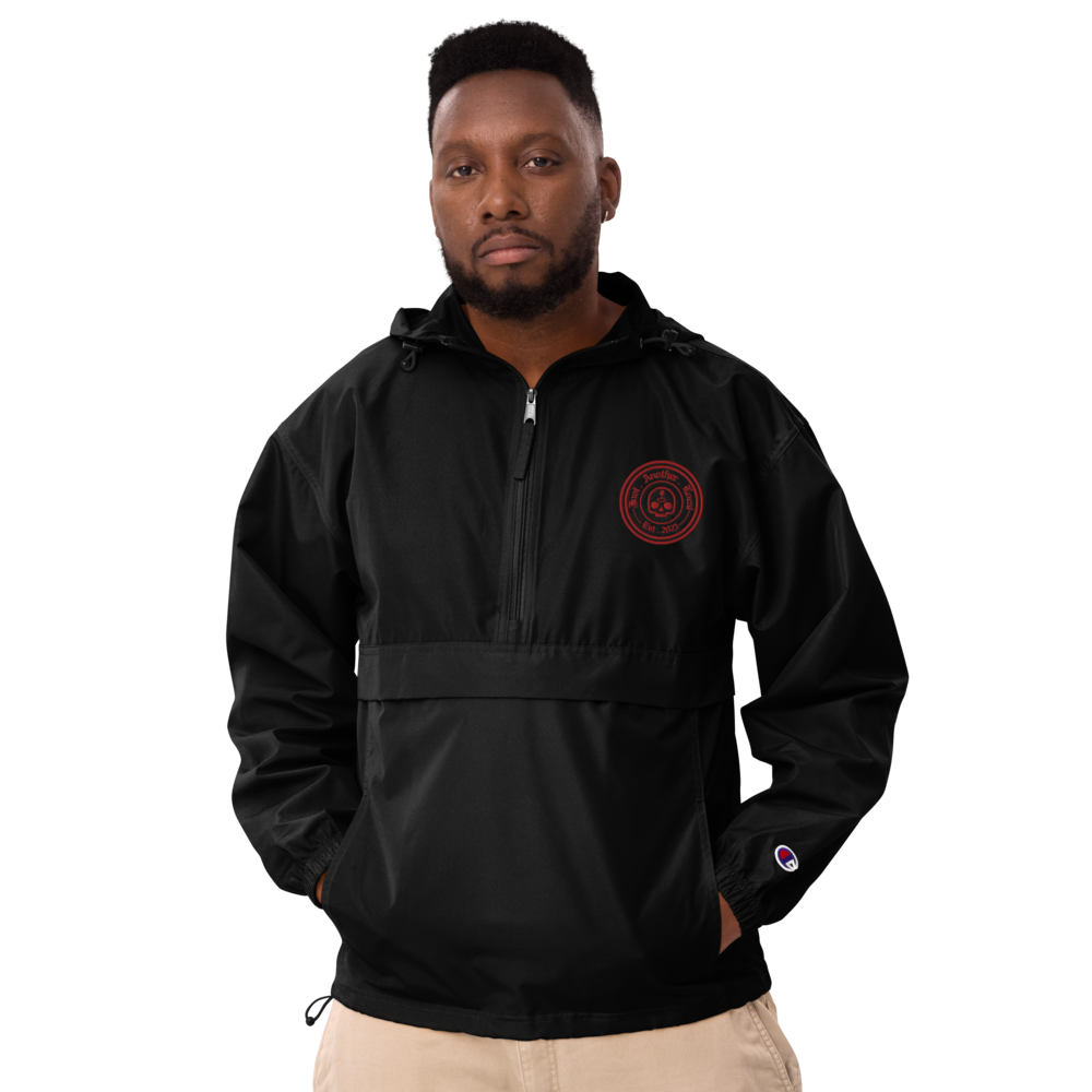 J.A.L Embroidered Champion Packable Jacket
